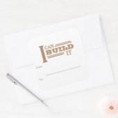 Étiquettes d'expédition I Can Build It (Enveloppe)