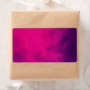 Étiquettes d'expédition Pink Purple Gradient - Per