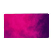 Étiquettes d'expédition Pink Purple Gradient - Per (Devant)