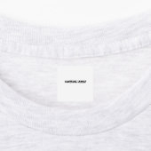 ÉTIQUETTES D'HABILLEMENT (Apposé)