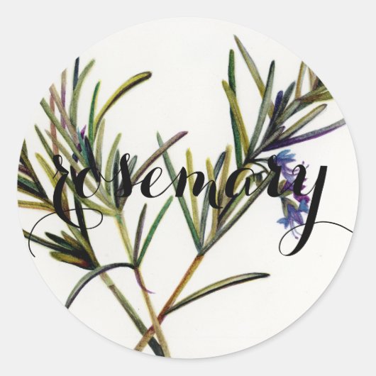 Étiquettes d'herbes pour jarres ou paquets de grai (Devant)