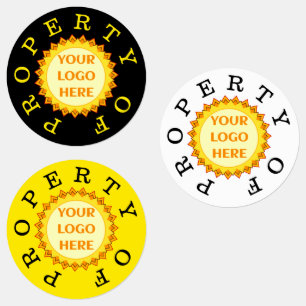 Étiquettes d'identification des propriétés du logo