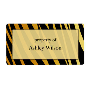 Étiquettes d'impression Tiger