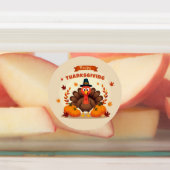 Étiquettes Dinde de Thanksgiving géante (Apposé)