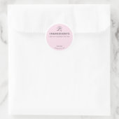 Étiquettes d'ingrédients de fond Jar (Sac)