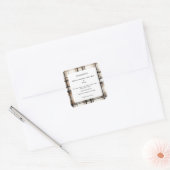 Étiquettes d'ingrédients pour flacon d'extrait de  (Enveloppe)