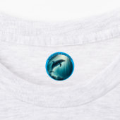 Étiquettes Dive Deep Live Dolphin gratuit (Apposé)
