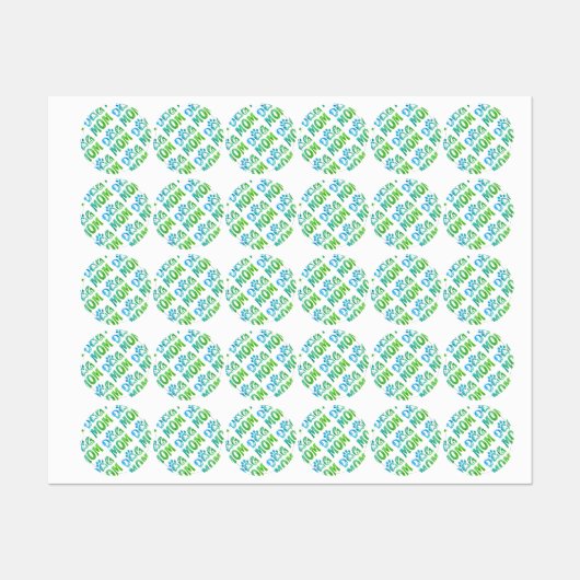 Étiquettes Dog (Feuille)