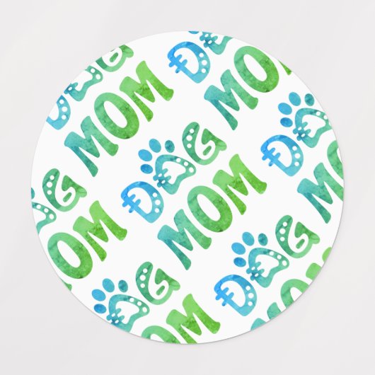 Étiquettes Dog (Design 1)