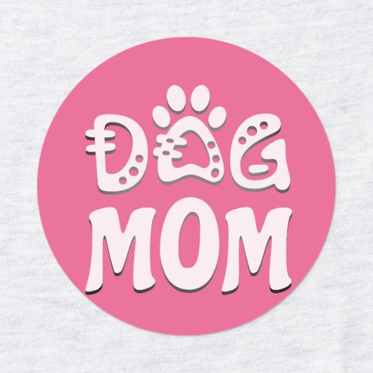 Étiquettes Dog (Design 1)