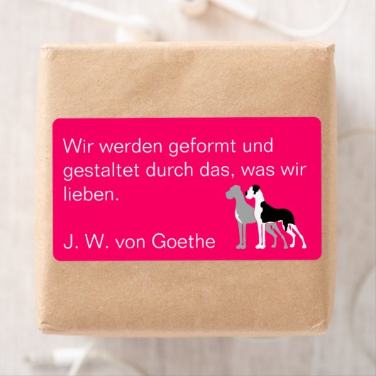 Étiquettes Doggen (En situation)