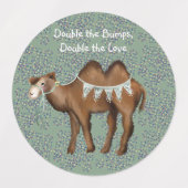 Étiquettes Double le Merci (Design 2)