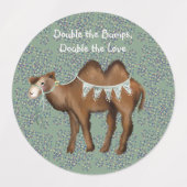 Étiquettes Double le Merci (Design 1)