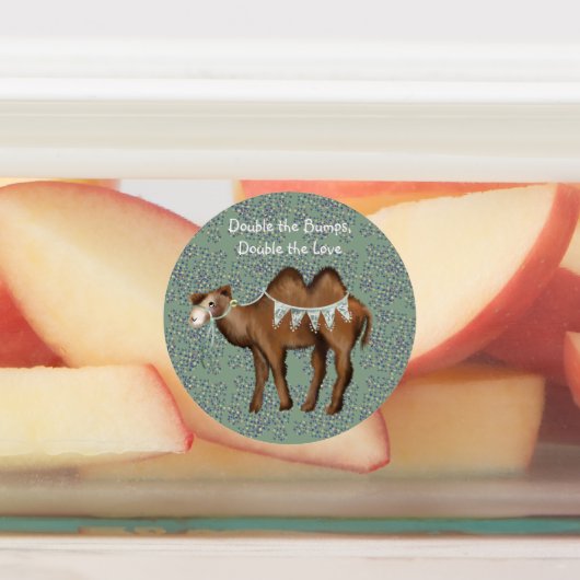 Étiquettes Double le Merci (Apposé)