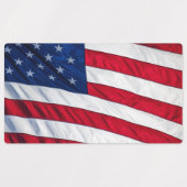 Étiquettes Drapeau américain (Design 2)