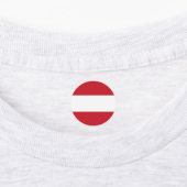 Étiquettes Drapeau autrichien (Apposé)