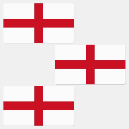 Étiquettes Drapeau d'Angleterre (Groupe)