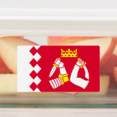 Étiquettes Drapeau de Karelia Nord (Apposé)