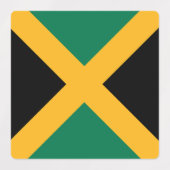 Étiquettes Drapeau de la Jamaïque (Design 1)