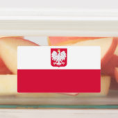Étiquettes Drapeau de la Pologne (Apposé)