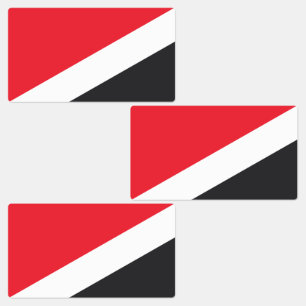 Étiquettes Drapeau de la Principauté de Sealand