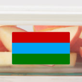 Étiquettes Drapeau de la République de Carélie (Apposé)