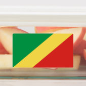Étiquettes Drapeau de la République du Congo (Apposé)