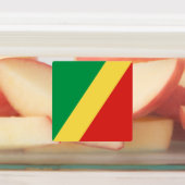 Étiquettes Drapeau de la République du Congo (Apposé)