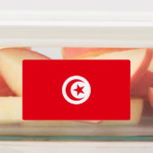Étiquettes Drapeau de la Tunisie (Apposé)