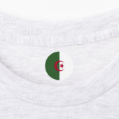Étiquettes Drapeau de l'Algérie (Apposé)