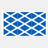 Étiquettes Drapeau de l'Écosse (Feuille)