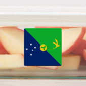 Étiquettes Drapeau de l'île Christmas (Apposé)