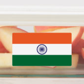 Étiquettes Drapeau de l'Inde (Apposé)