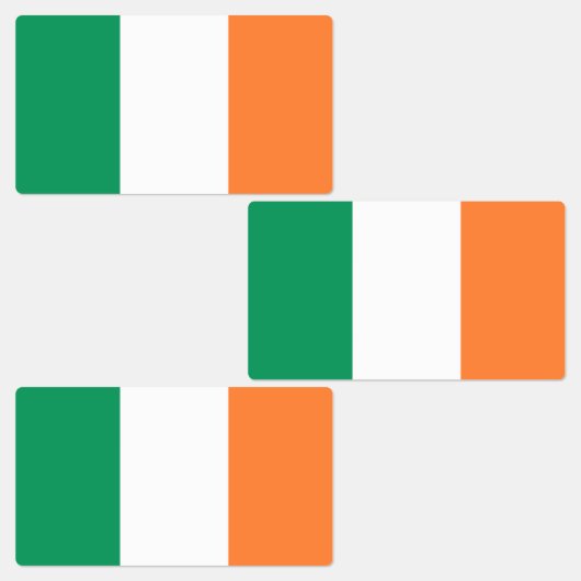 Étiquettes Drapeau de l'Irlande (Groupe)