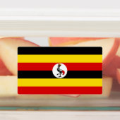 Étiquettes Drapeau de l'Ouganda (Apposé)