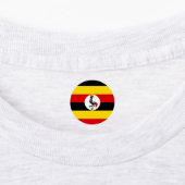 Étiquettes Drapeau de l'Ouganda (Apposé)