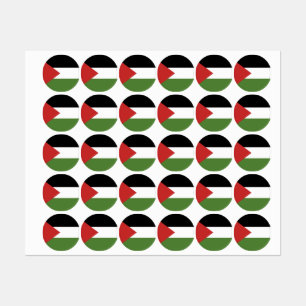 Étiquettes Drapeau de Palestine