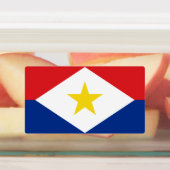 Étiquettes Drapeau de Saba (Apposé)