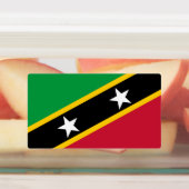 Étiquettes Drapeau de Saint-Kitts-et-Nevis (Apposé)