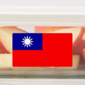 Étiquettes Drapeau de Taïwan (Apposé)