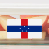 Étiquettes Drapeau des Antilles Pays-Bas (Apposé)