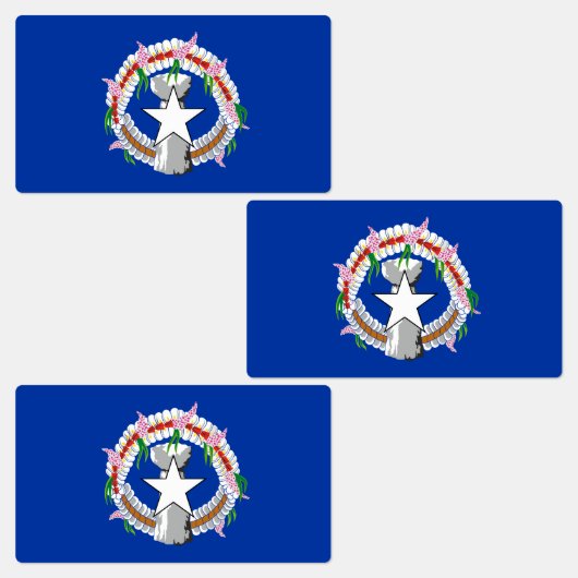 Étiquettes Drapeau des îles Mariannes du Nord (Groupe)