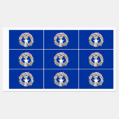 Étiquettes Drapeau des îles Mariannes du Nord (Feuille)