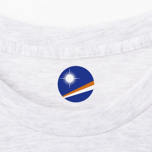 Étiquettes Drapeau des Îles Marshall (Apposé)