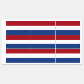 Étiquettes Drapeau des Pays-Bas (Feuille)