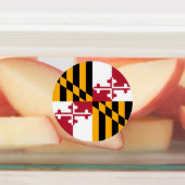 Étiquettes Drapeau d'état du Maryland Design festif (Apposé)