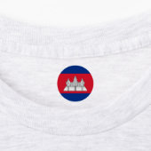 Étiquettes drapeau du Cambodge (Apposé)
