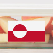 Étiquettes Drapeau du Groenland (Apposé)