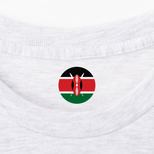 Étiquettes Drapeau du Kenya (Apposé)