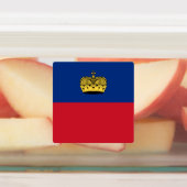 Étiquettes Drapeau du Liechtenstein (Apposé)